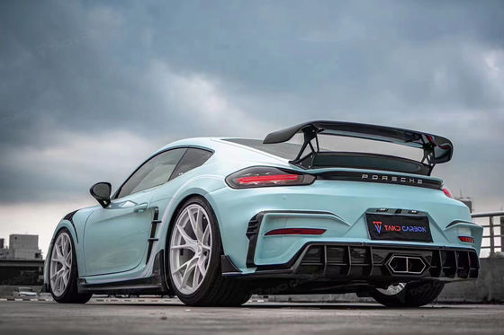 Le lac bleu GTS Porsche Body Kit 718 Jupe de côté 2017 - 2019 Spoiler du pare-chocs
