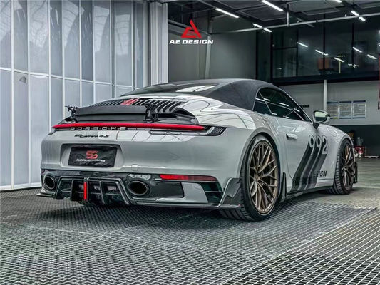 Pour Porsche 992s Body Kit en fibre de carbone 992s AE Style Fibre de carbone sèche