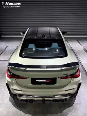 Pour BMW G80 G82 M3 M4 Spoiler en fibre de carbone G80 G82 M3 M4 Modifié Darwin StyleSpoiler en fibre de carbone