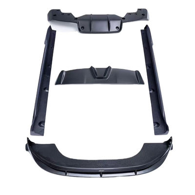 Mancan Porsche Body Kit Diffuseur de lèvres avant de couleur personnalisée 2022+