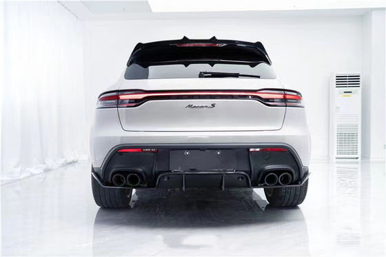 Mancan Porsche Body Kit Diffuseur de lèvres avant de couleur personnalisée 2022+