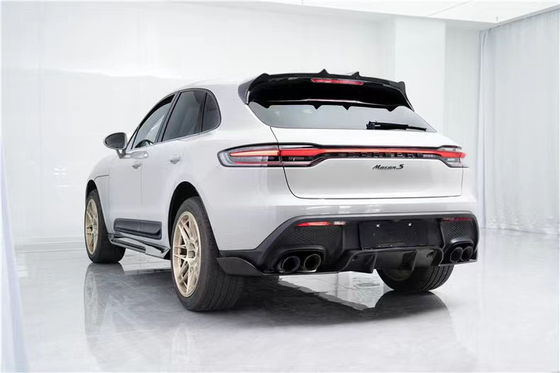 Mancan Porsche Body Kit Diffuseur de lèvres avant de couleur personnalisée 2022+