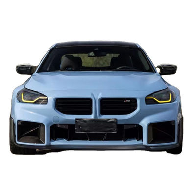 Pour la BMW M2 G87 Kit de carrosserie en fibre de carbone M2 G87 Modifié MP Style Carrosserie en fibre de carbone diffuseur de lèvres avant