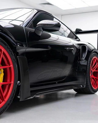 146cm 2020 Porsche 992 Body Kit Diffuseur de lèvres avant Spoiler Hood Body Kit OEM