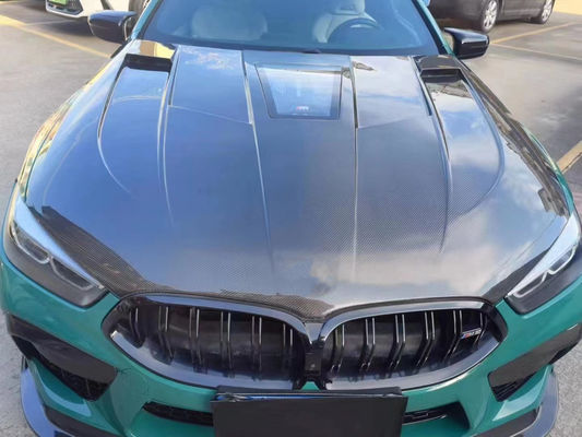 Pour la BMW Série 8 M8 G14 G15 G16 M8 Carrosserie en capuche en fibre de carbone