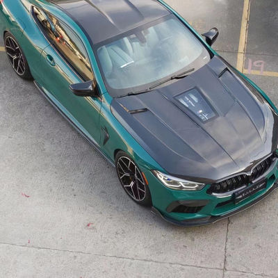Pour la BMW Série 8 M8 G14 G15 G16 M8 Carrosserie en capuche en fibre de carbone