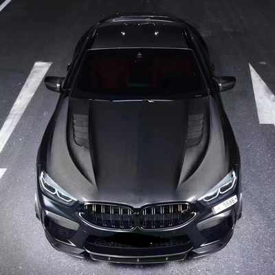 Pour la BMW Série 8 M8 G14 G15 G16 M8 Carrosserie en capuche en fibre de carbone
