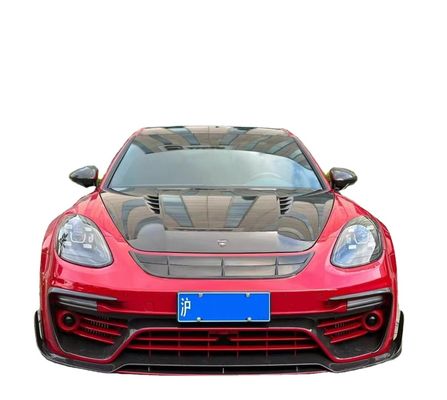 MSY Panamera 971 Kit de carrosserie en fibre de carbone rouge remplace le pare-chocs avant Spoiler widebody Kit