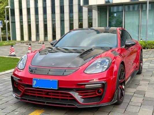 MSY Panamera 971 Kit de carrosserie en fibre de carbone rouge remplace le pare-chocs avant Spoiler widebody Kit