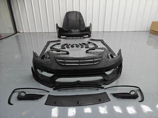 MSY Panamera 971 Kit de carrosserie en fibre de carbone rouge remplace le pare-chocs avant Spoiler widebody Kit