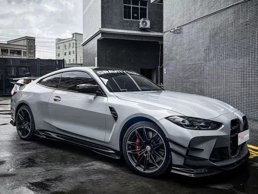 Pour BMW Série 4 G80 G82 M3 M4 Spoiler en fibre de carbone G80 G82 M3 M4 Upgraded GTR Style Spoiler Wing