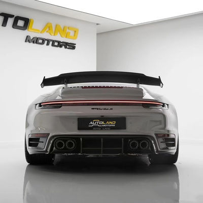 Réparation Porsche 992 Body Kit BS Style Turbo Widebody Diffuseur Spoiler Fibre de carbone sèche