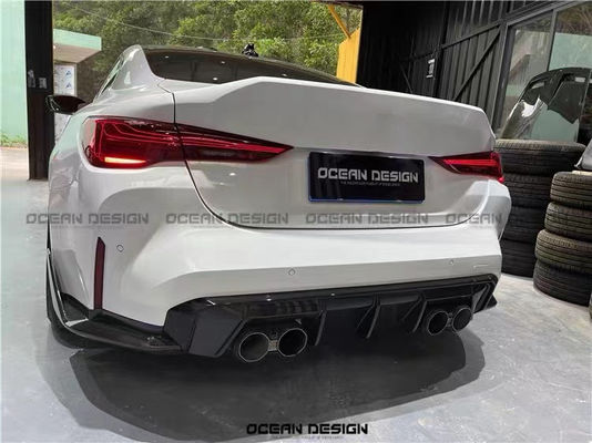 Pour BMW G87 M2 Couverture arrière du coffre en fibre de carbone G87 M2 Couverture arrière en fibre de carbone de type CSL et capot du coffre