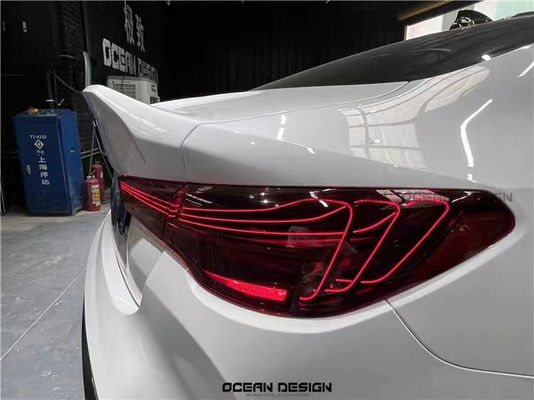 Pour BMW G87 M2 Couverture arrière du coffre en fibre de carbone G87 M2 Couverture arrière en fibre de carbone de type CSL et capot du coffre