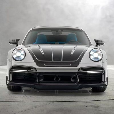 992 Turbo Porsche Body Kit Fibre de carbone MSY style Diy Poursuite arrière
