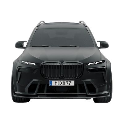 Pour BMW X7 Kit de carrosserie en fibre de carbone X7 Kit de carrosserie en fibre de carbone Diffuseur de lèvre avant Spoiler Hood