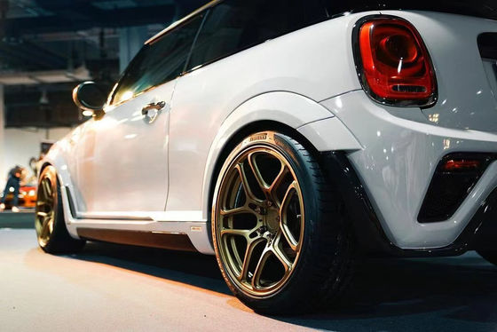 Pour BMW MINI kit de carrosserie en fibre de carbone MINI améliore le style ASP avant et arrière pare-chocs jupe côté spoiler large-body kit