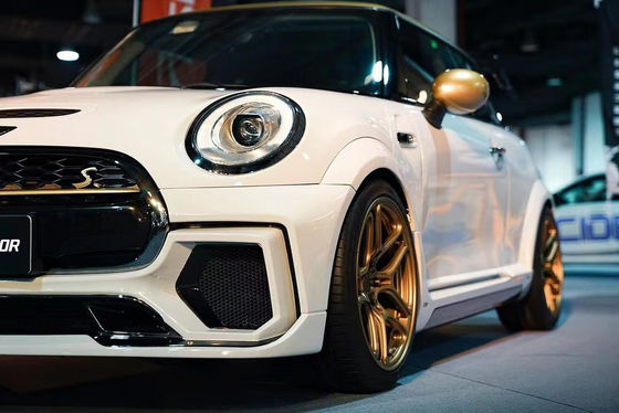 Pour BMW MINI kit de carrosserie en fibre de carbone MINI améliore le style ASP avant et arrière pare-chocs jupe côté spoiler large-body kit