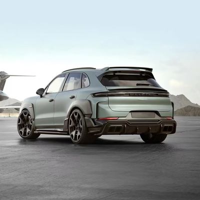 2018 - 2024 Porsche Cayenne Body Kit TH Style Diffuseur Spoiler Hood Voiture Voie de roue