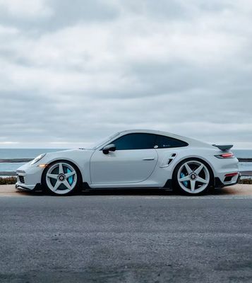 992 Porsche Body Kit 2019 - 2020 1016 Style Kit de diffuseur de carrosserie en fibre de carbone