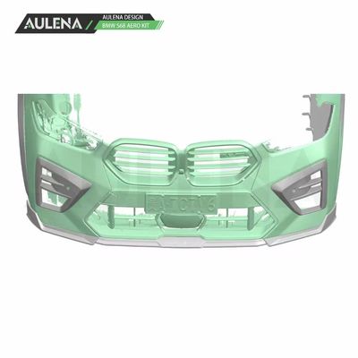 SUV Bmw X6 Body Kit Fibre de carbone X6M Front pare-chocs Splitter lèvre Spoiler côté