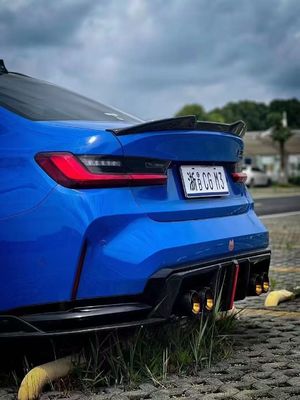 G82 M4 Bmw M4 Body Kit F82 Labe avant G80 M3 Jupe latérale Diffuseur en fibre de carbone