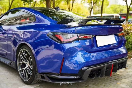 G82 M4 Bmw M4 Body Kit F82 Labe avant G80 M3 Jupe latérale Diffuseur en fibre de carbone