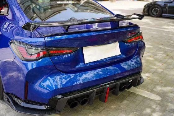 G82 M4 Bmw M4 Body Kit F82 Labe avant G80 M3 Jupe latérale Diffuseur en fibre de carbone