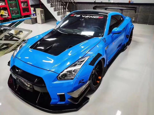 Hot 2022 Produits GTR R35wide Bodyki Body Kit pour Nissan GTR R35 Spoiler de pare-chocs avant et arrière