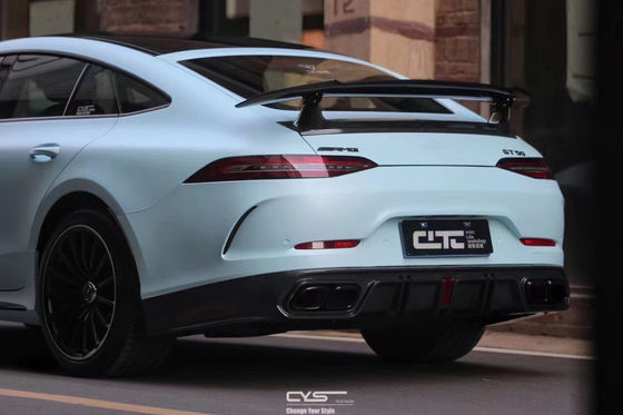 Pièces détachées pour Mercedes-Benz AMG GT50 GT53 Carrosserie en fibre de carbone GT50 GT53 Gt63 Diffuseur en fibre de carbone Spoiler en fibre de carbone