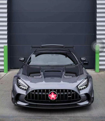 Pièces automobiles pour Mercedes AMG GT GTC GTS Body Kit AMG GT Série noire améliorée Style avant et arrière pare-chocs Spoiler Hood Body Kit