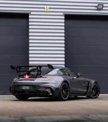 Pièces automobiles pour Mercedes AMG GT GTC GTS Body Kit AMG GT Série noire améliorée Style avant et arrière pare-chocs Spoiler Hood Body Kit