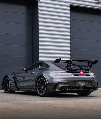 Pièces automobiles pour Mercedes AMG GT GTC GTS Body Kit AMG GT Série noire améliorée Style avant et arrière pare-chocs Spoiler Hood Body Kit