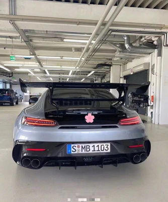 Pièces automobiles pour Mercedes AMG GT GTC GTS Body Kit AMG GT Série noire améliorée Style avant et arrière pare-chocs Spoiler Hood Body Kit