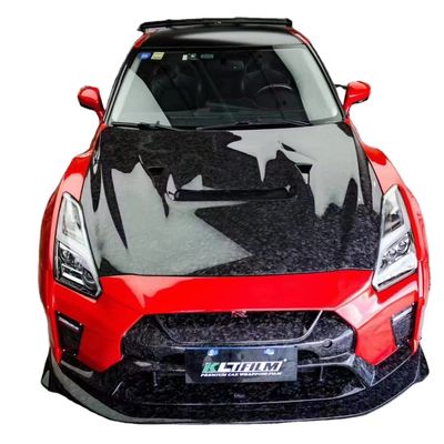 Pour le kit de carrosserie Nissan GTR, le GTR R35 améliore le kit de carrosserie en fibre de carbone de type VARIS