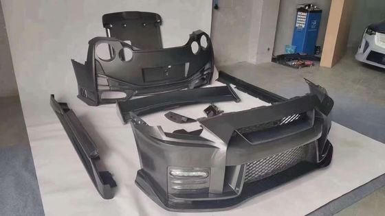 200MM Nissan Gtr Body Kit 2008 - 2020 Nissan avant pare-chocs pare-chocs couverture de la machine Spoiler