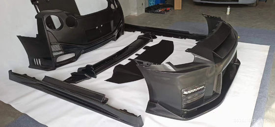 200MM Nissan Gtr Body Kit 2008 - 2020 Nissan avant pare-chocs pare-chocs couverture de la machine Spoiler