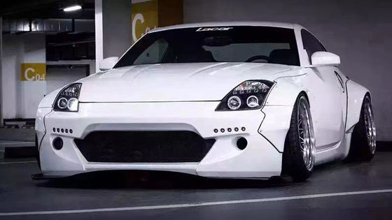 350Z Nissan Body Kit Fibre de résine pare-chocs arrière diffuseur automatique avant spoiler jupe latérale