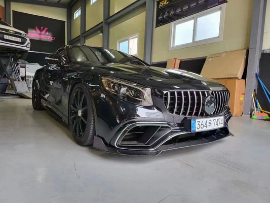 Nouveau produit Kit de carrosserie en fibre de carbone pour Mercedes-Benz S63 Coupe S63 Coupe est mis à niveau avec pour le style Bras