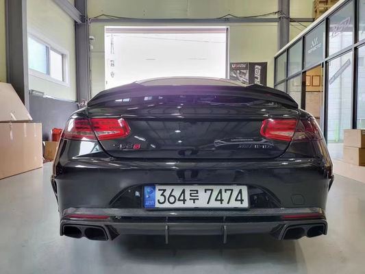 Nouveau produit Kit de carrosserie en fibre de carbone pour Mercedes-Benz S63 Coupe S63 Coupe est mis à niveau avec pour le style Bras