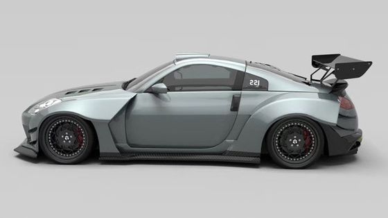 Couteau à air FRP Nissan 350z Kit large corps Jupe latérale OEM Front et pare-chocs arrière