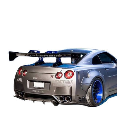 Silver GTR Nissan Body Kit LB Style Spoiler Pour voiture