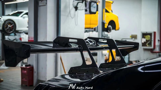 Silver GTR Nissan Body Kit LB Style Spoiler Pour voiture