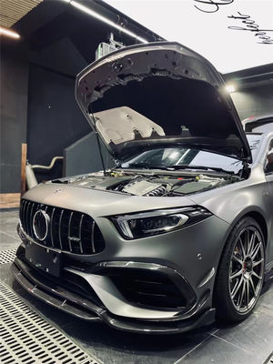 Nouveau produit Kit de carrosserie en fibre de carbone pour Mercedes CLA45S W177 CLA45S W177 Spoiler diffuseur de pelle avant en fibre de carbone