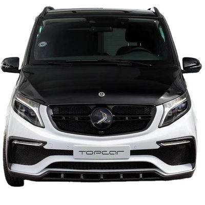 Kit de carrosserie pour Benz Vito V260 FRP + Matériaux en fibres de carbone Vito V260 Modifié TOPCAR Style Kit de carrosserie avant et arrière