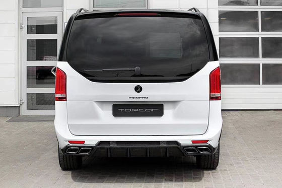 Kit de carrosserie pour Benz Vito V260 FRP + Matériaux en fibres de carbone Vito V260 Modifié TOPCAR Style Kit de carrosserie avant et arrière