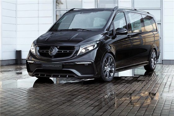Kit de carrosserie pour Benz Vito V260 FRP + Matériaux en fibres de carbone Vito V260 Modifié TOPCAR Style Kit de carrosserie avant et arrière
