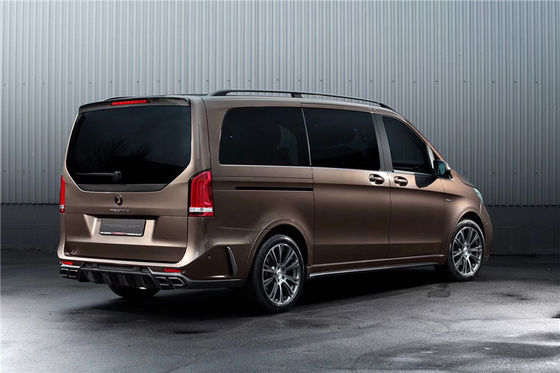 Kit de carrosserie pour Benz Vito V260 FRP + Matériaux en fibres de carbone Vito V260 Modifié TOPCAR Style Kit de carrosserie avant et arrière