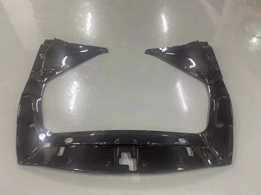 2007- Nissan 150mm Body Kit GTR R35 Bouclier moteur en fibre de carbone Batterie Garde antigel