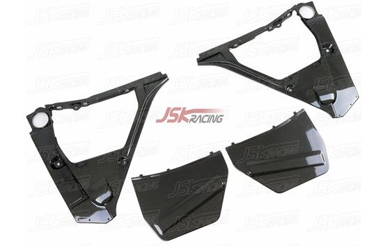2007- Nissan 150mm Body Kit GTR R35 Bouclier moteur en fibre de carbone Batterie Garde antigel